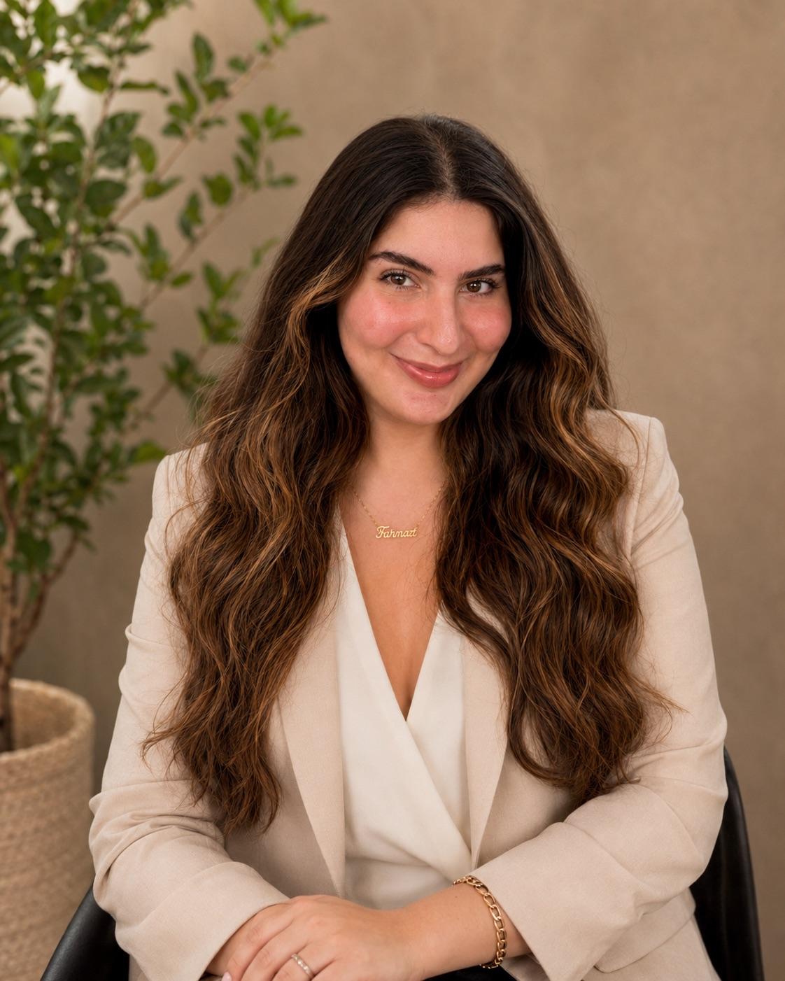 Farnaz, Founder and President of IDSL — Iranian Donors Save Lives
